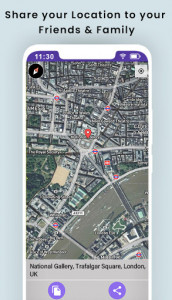 اسکرین شات برنامه GPS Tracking Route Planner & Maps Locator 7