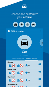 اسکرین شات برنامه MapFactor Navigator Car Pro 4