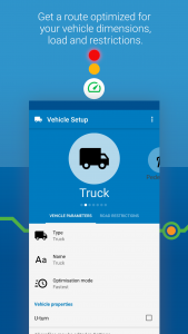اسکرین شات برنامه MapFactor Navigator Truck Pro 3