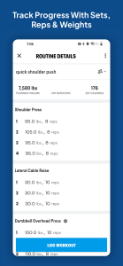 اسکرین شات 3 برنامه Map My Fitness Workout Tracker