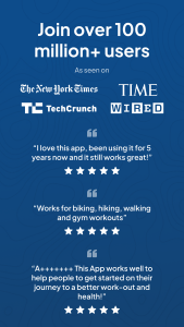 اسکرین شات 8 برنامه Map My Fitness Workout Tracker