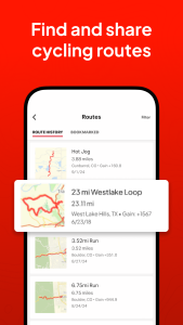 اسکرین شات 6 برنامه Map My Ride With GPS Tracker