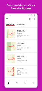 اسکرین شات برنامه Map My Walk: Walking Tracker 3