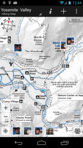 اسکرین شات برنامه GPS on ski map 3