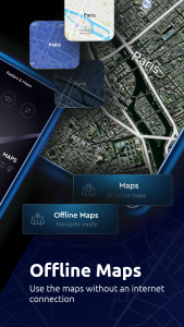 اسکرین شات 5 برنامه Maps All in One, Speedometer