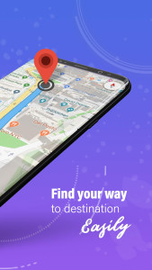 اسکرین شات 2 برنامه GPS, Maps, Driving Directions