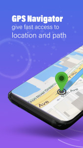 اسکرین شات 1 برنامه GPS, Maps, Driving Directions