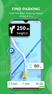 اسکرین شات برنامه Gps Navigation, Voice Car Navigation & Traffic Map 1