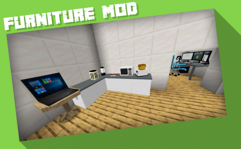 اسکرین شات برنامه Furnicraft Furniture Mod 4