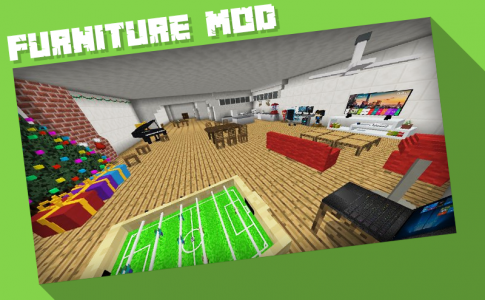 اسکرین شات برنامه Furnicraft Furniture Mod 1