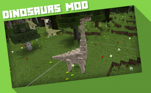 اسکرین شات برنامه Jurassic Craft Dinosaurs Mod 8
