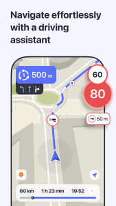 اسکرین شات 2 برنامه MAPS.ME: Offline maps GPS Nav
