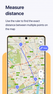 اسکرین شات برنامه MAPS.ME: Offline maps GPS Nav 5