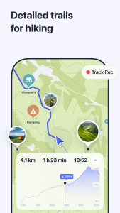اسکرین شات 3 برنامه MAPS.ME: Offline maps GPS Nav