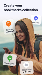 اسکرین شات 4 برنامه MAPS.ME: Offline maps GPS Nav