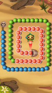 اسکرین شات 2 بازی Marble Puzzle Shoot