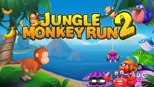 اسکرین شات بازی Jungle Monkey Run 2 1