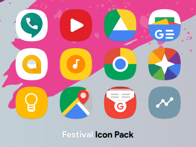 اسکرین شات برنامه Festival Icon Pack 4