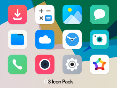 اسکرین شات برنامه O3 Free Icon Pack 1