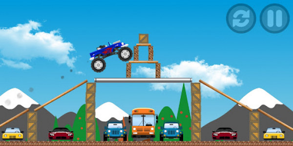 اسکرین شات بازی Monster Truck Simulator 3