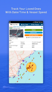 اسکرین شات برنامه Marine navigation: cruise finder & ship tracker 3