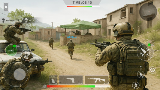 اسکرین شات 6 بازی FPS Shooting Games - Gun Games