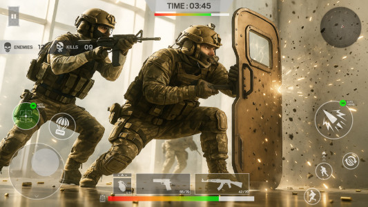 اسکرین شات 5 بازی FPS Shooting Games - Gun Games