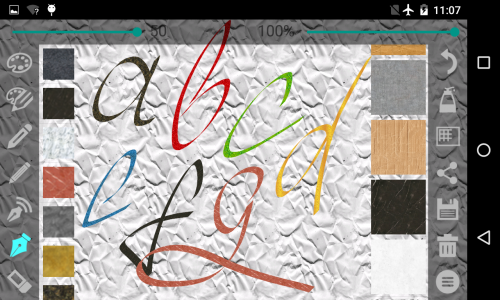 اسکرین شات برنامه Calligrapher 4