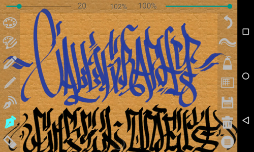 اسکرین شات برنامه Calligrapher 2