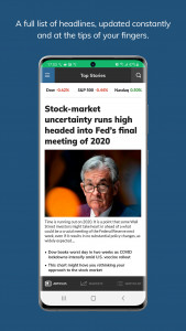 اسکرین شات 1 برنامه MarketWatch