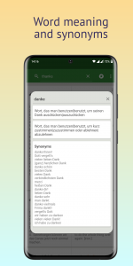 اسکرین شات 2 برنامه German English Dictionary
