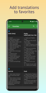 اسکرین شات 5 برنامه German English Dictionary