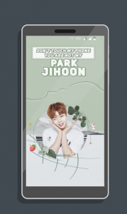 اسکرین شات برنامه Park Jihoon Wanna One Wallpaper KPOP Fans HD 6