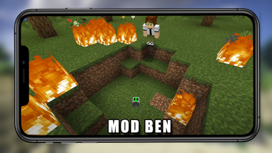 اسکرین شات برنامه Ben 10 Mod Minecraft 1