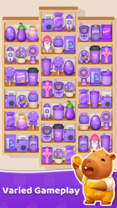 اسکرین شات 5 بازی Goods Mart: Sort & Match
