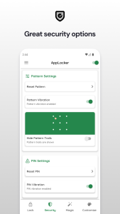 اسکرین شات 7 برنامه App Lock: Fingerprint, Pattern