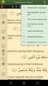 اسکرین شات برنامه Al'Quran Bahasa Indonesia 4