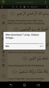 اسکرین شات برنامه Al'Quran Bahasa Indonesia 3