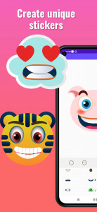 اسکرین شات برنامه Make Your Own Emoji Stickers 7