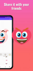 اسکرین شات برنامه Make Your Own Emoji Stickers 8
