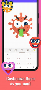 اسکرین شات برنامه Make Your Own Emoji Stickers 3