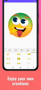 اسکرین شات برنامه Make Your Own Emoji Stickers 6