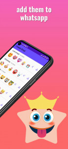 اسکرین شات برنامه Make Your Own Emoji Stickers 5