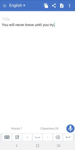 اسکرین شات 2 برنامه Voice to text