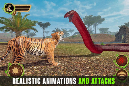 اسکرین شات بازی Anaconda Snake Attack Sim 3D 1