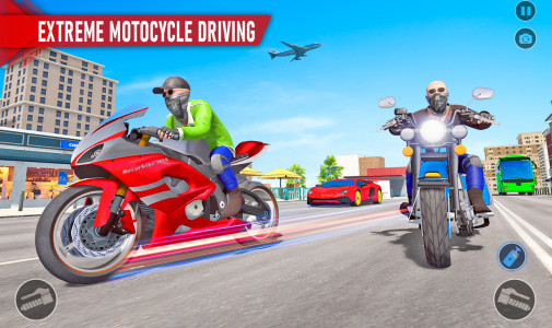 اسکرین شات بازی Motorcycle Racing - Bike Rider 1