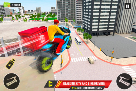 اسکرین شات 4 بازی Moto Pizza Delivery