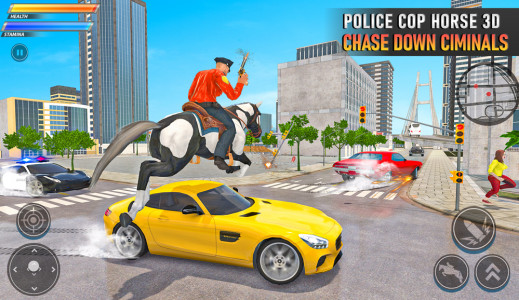اسکرین شات بازی US Police Horse Crime Shooting 4