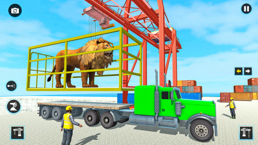 اسکرین شات بازی Truck Games: Animal Transport 4