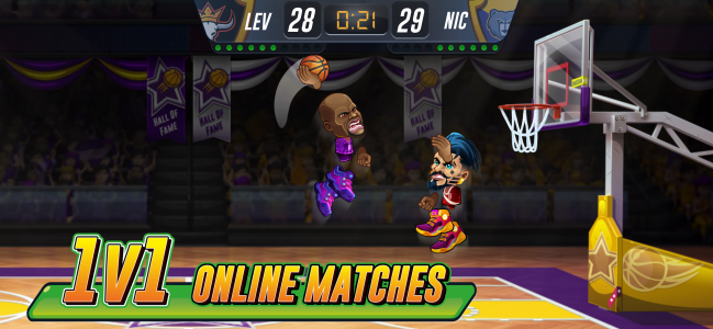 اسکرین شات بازی Basketball Arena: Online Game 1